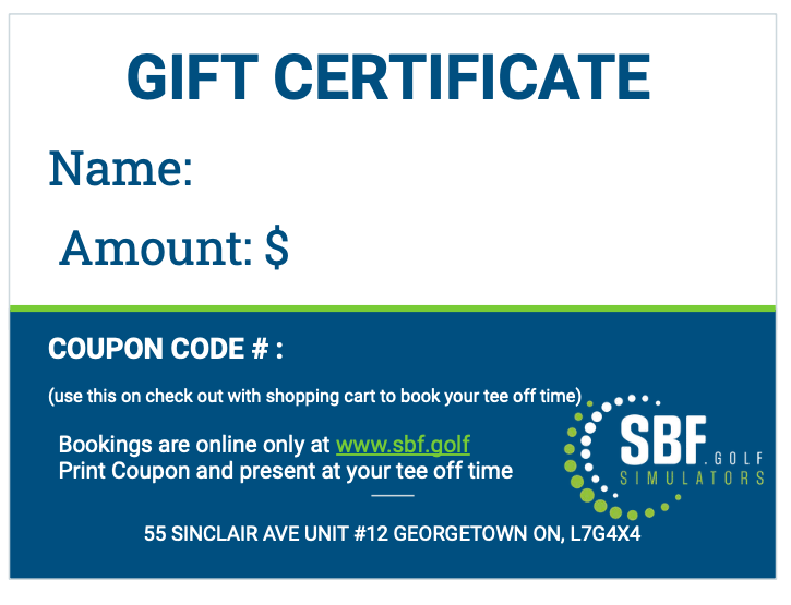 Gift Certificate